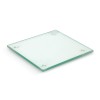 Clear Square Full Colour Glass Coasters